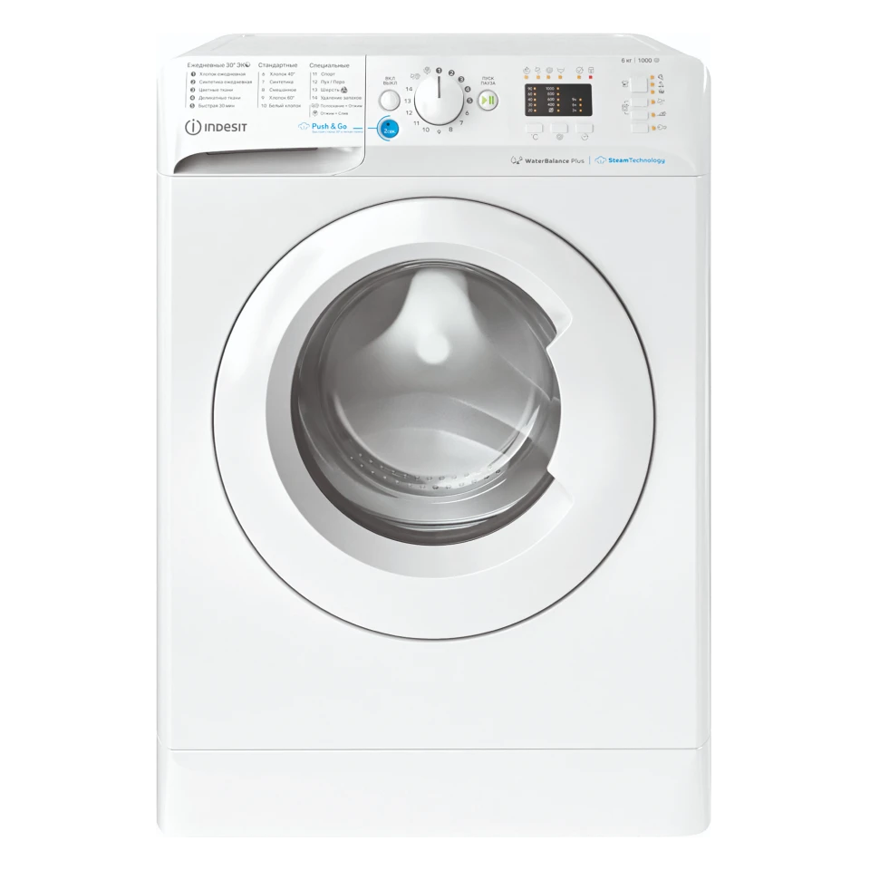 Стиральная машина Indesit BWSA 61051 WWV RU рис.1