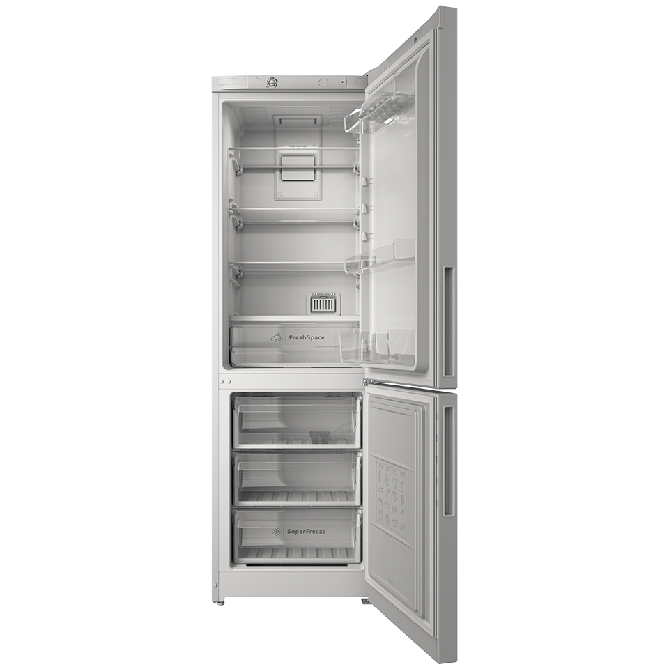Холодильник с нижней морозильной камерой Indesit ITR 4180 W