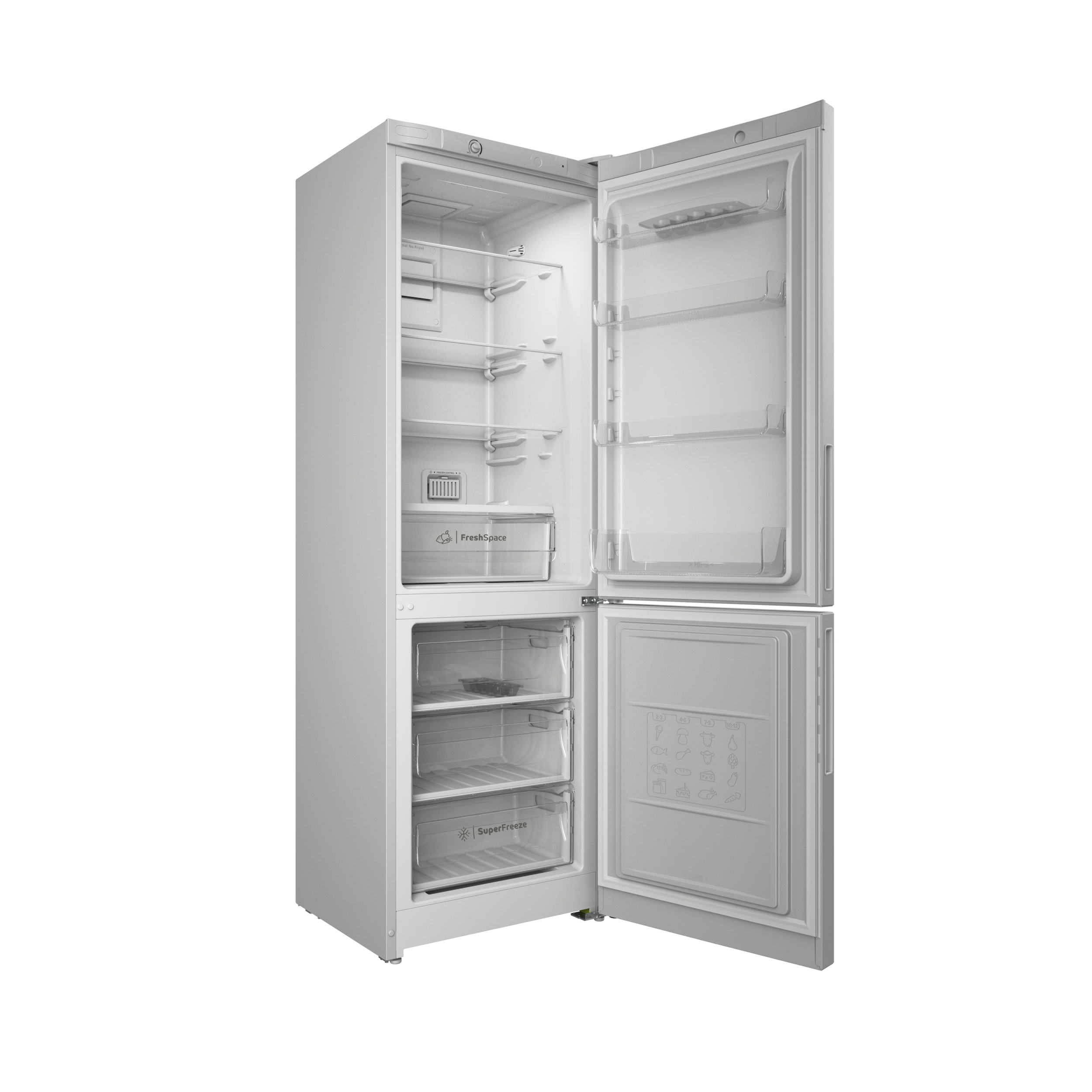 Холодильник с нижней морозильной камерой Indesit ITR 4180 W рис.4