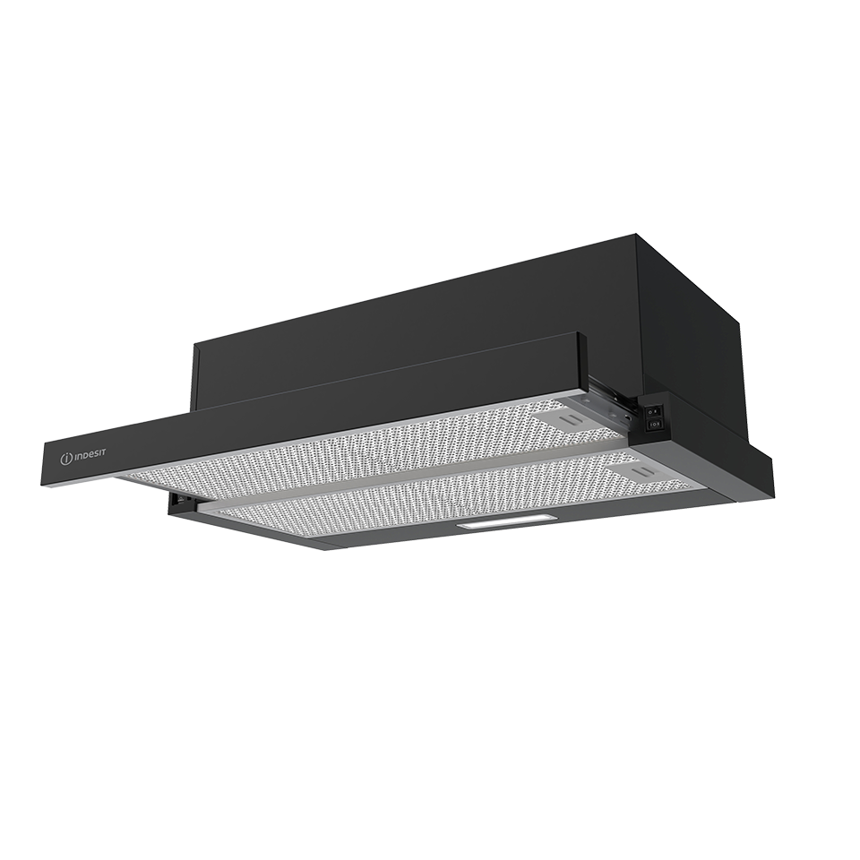 Телескопическая вытяжка Indesit INT 64R BL