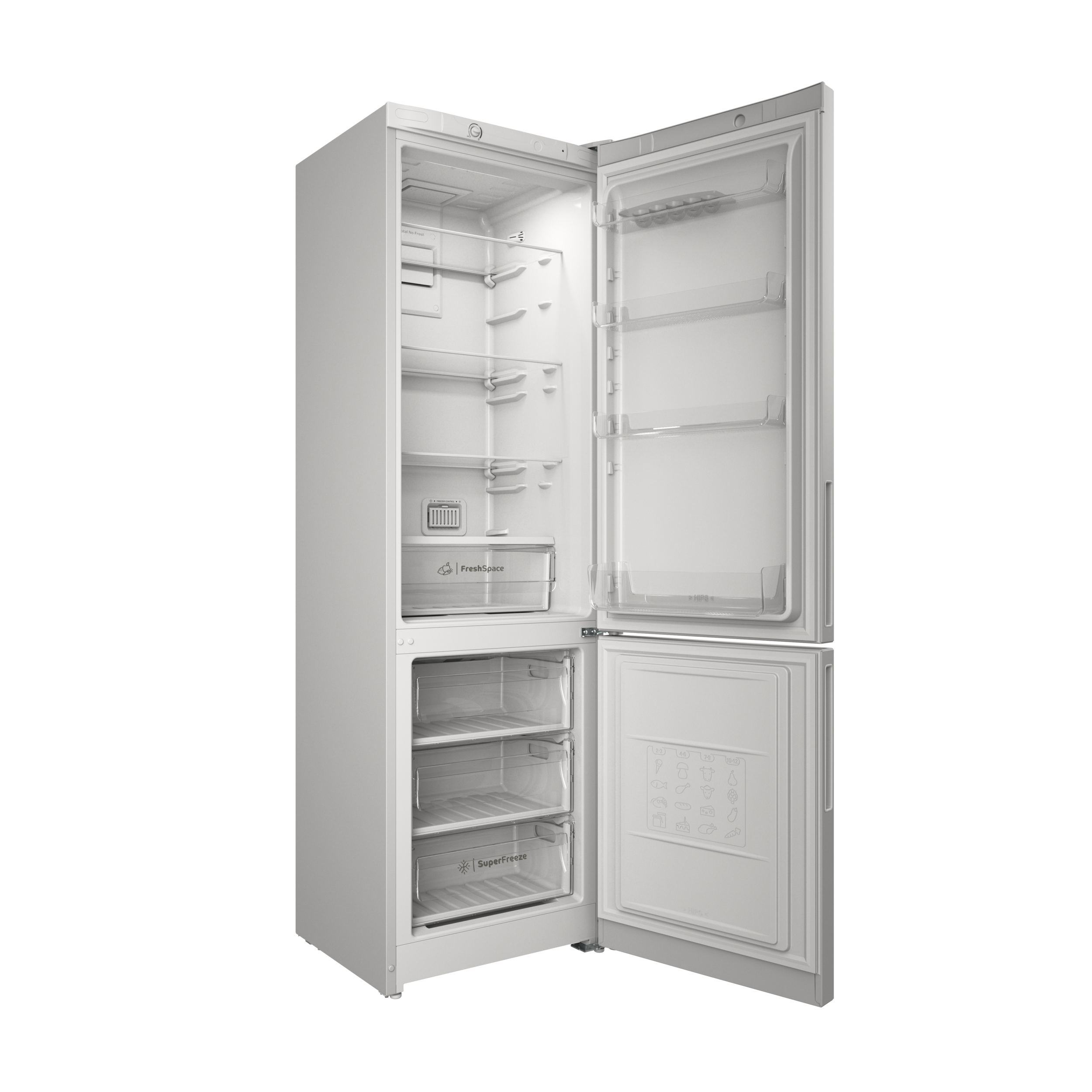 Холодильник с нижней морозильной камерой Indesit ITR 4200 W рис.4