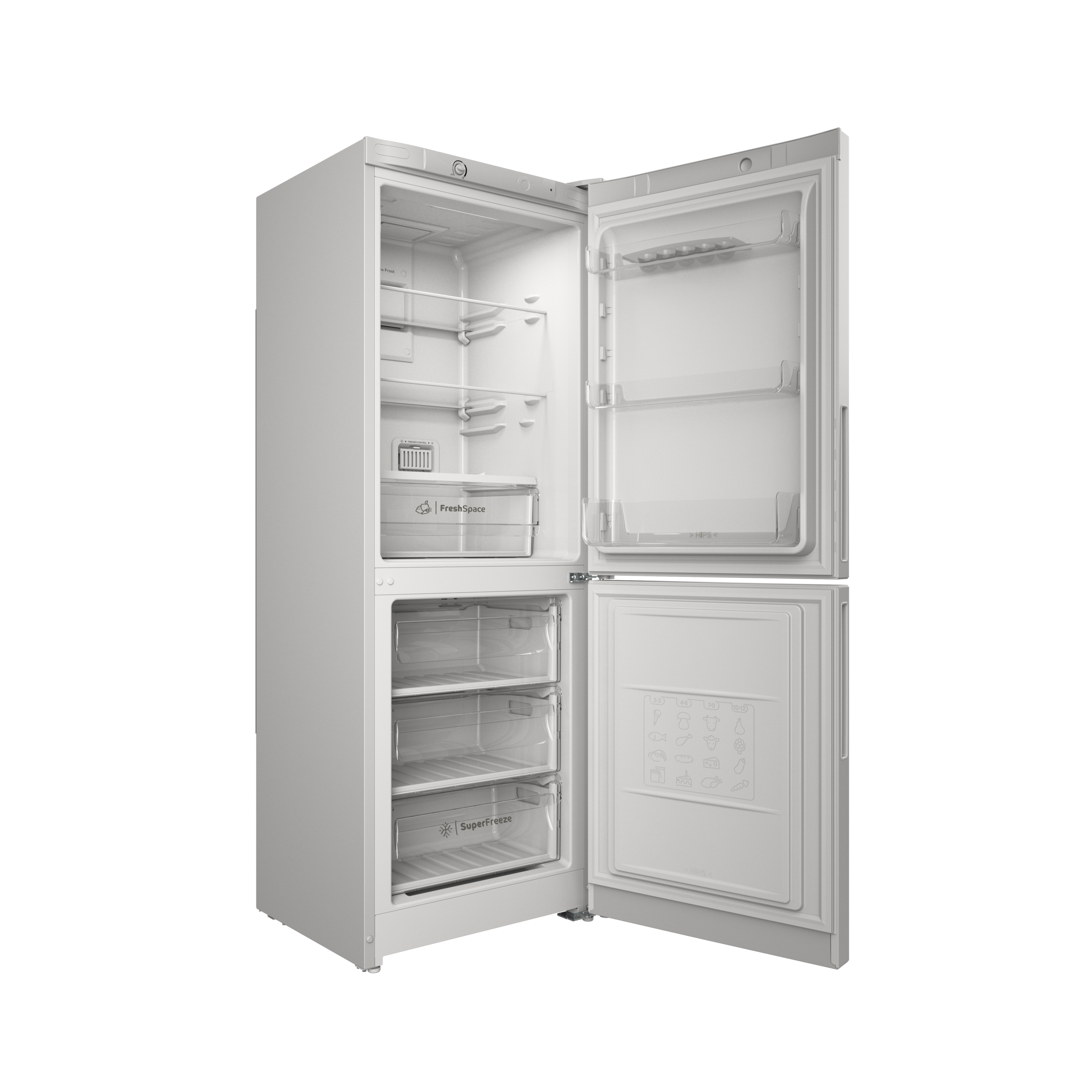 Холодильник с нижней морозильной камерой Indesit ITR 4160 W рис.4