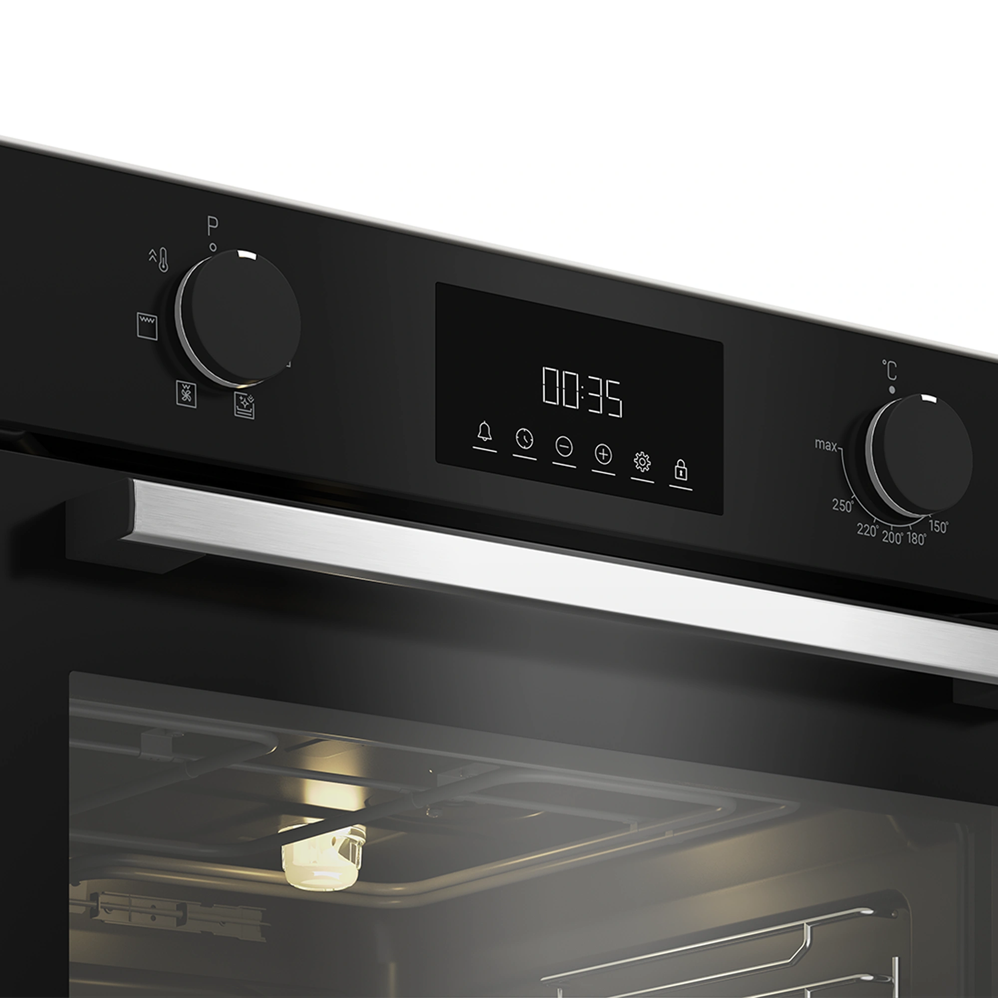 Конвекционный духовой шкаф Indesit IFE 3644 BL