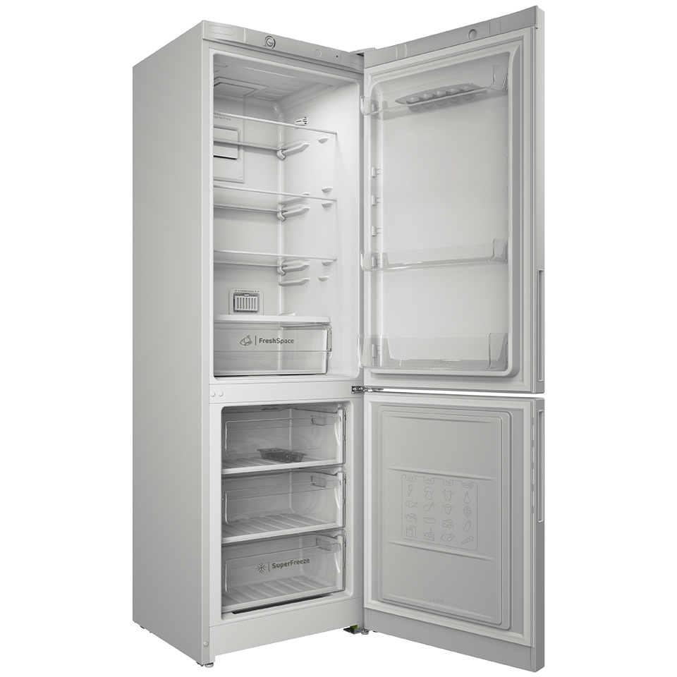 Холодильник с нижней морозильной камерой Indesit ITR 4180 W