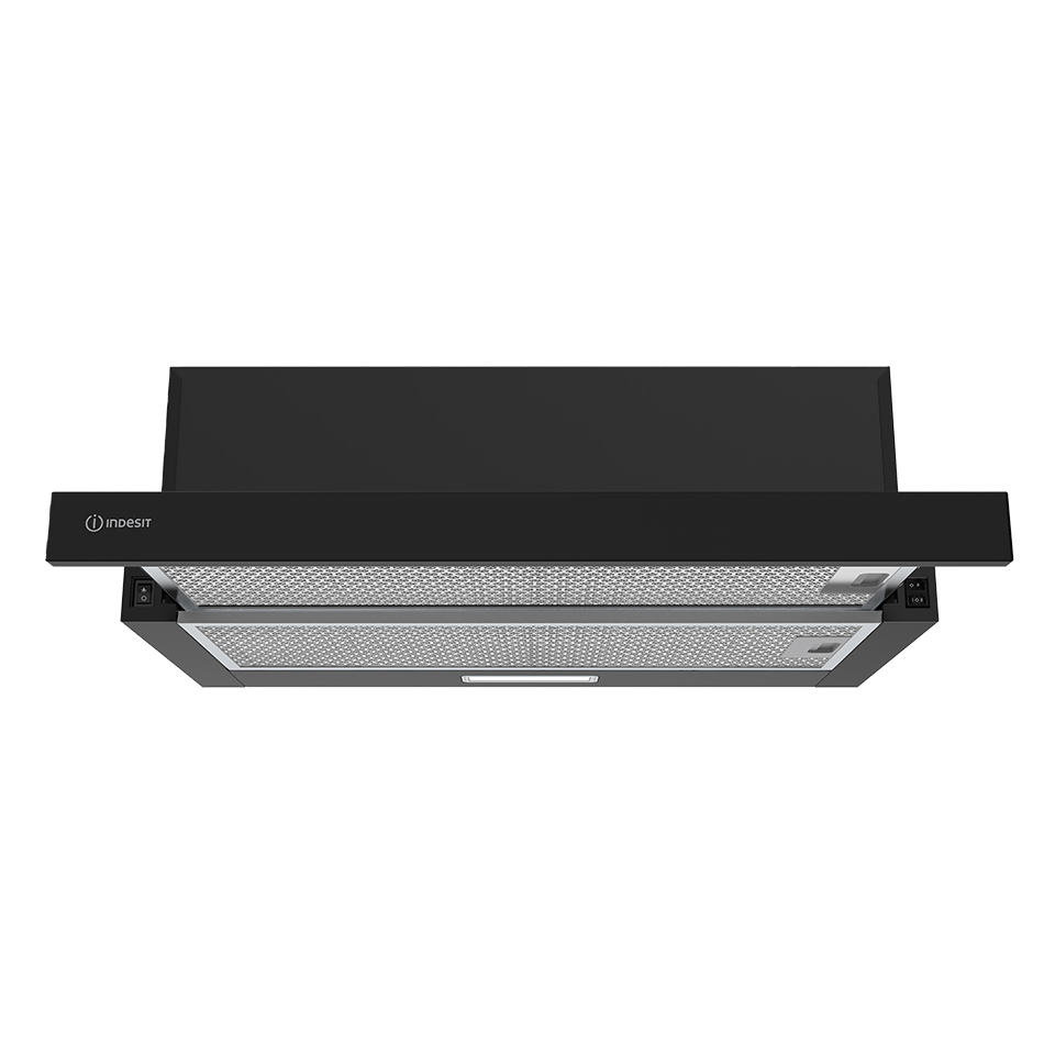 Телескопическая вытяжка Indesit INT 64R BL