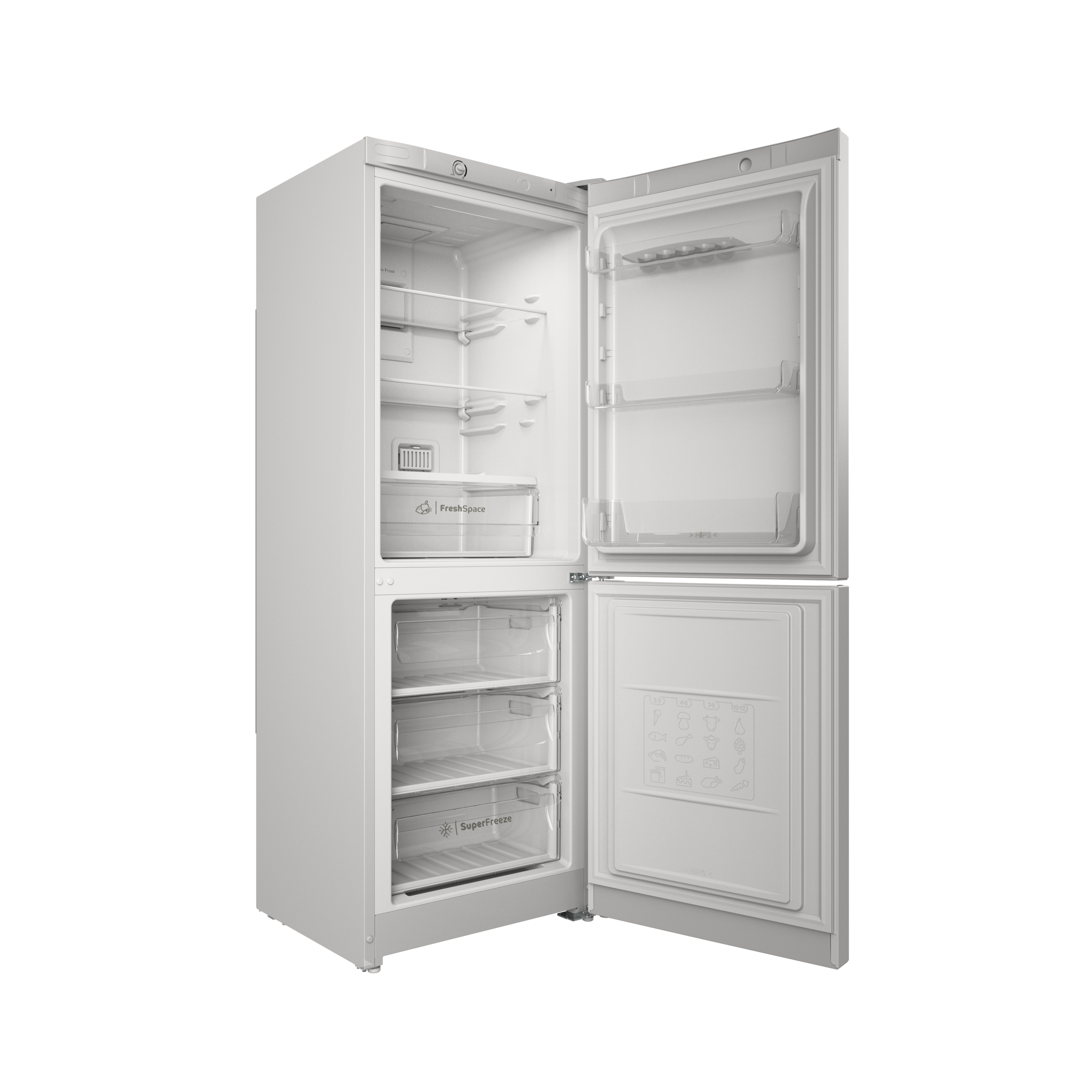 Холодильник с нижней морозильной камерой Indesit ITS 4160 W рис.4