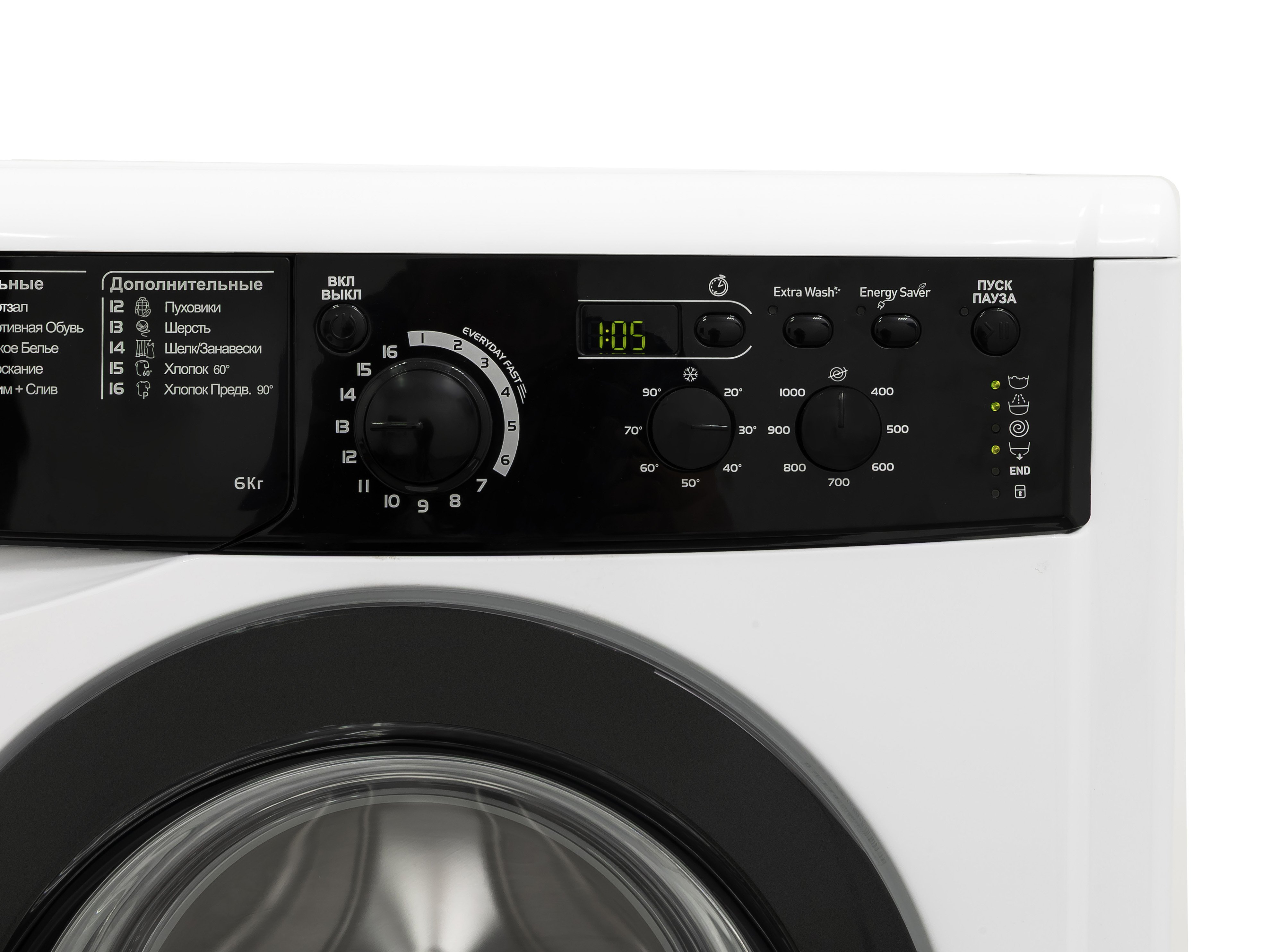Стиральная машина Indesit EWSD 6103 BK RU
