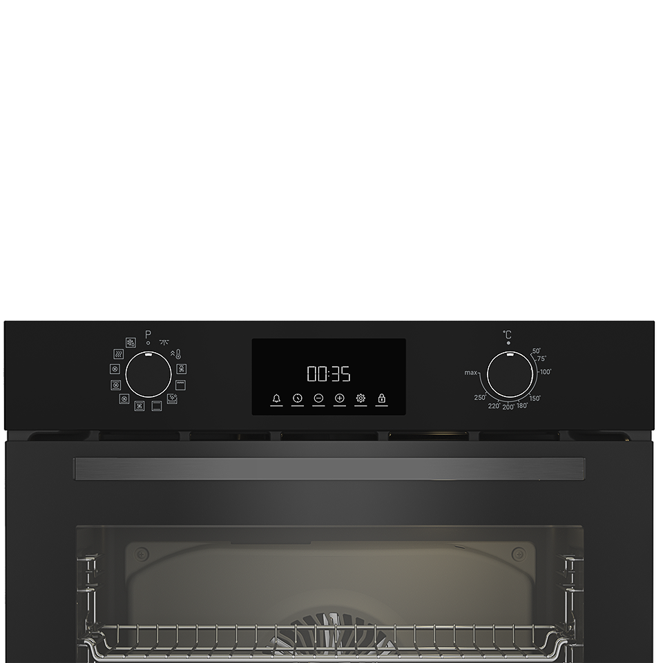 Мультифункциональный духовой шкаф Indesit IBFTE 3841 J BL рис.2