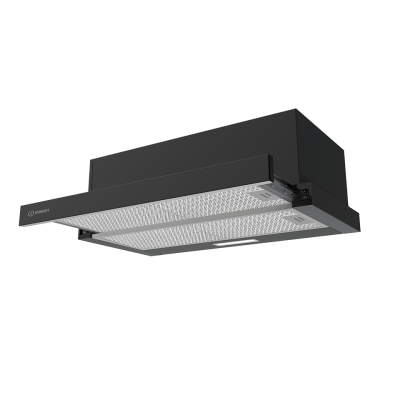 Телескопическая вытяжка Indesit INT 64R BL