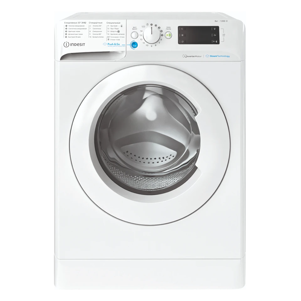 Стиральная машина Indesit BWSE 81293X WWV RU рис.1