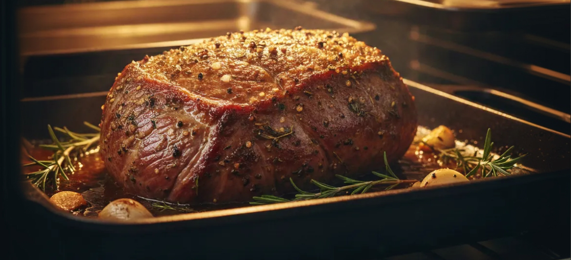 Более быстрый нагрев и приготовление мяса*