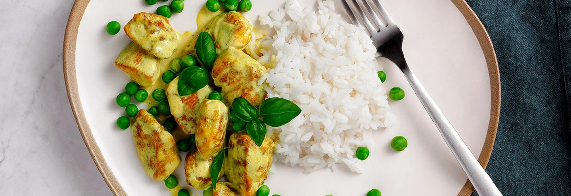 Индийский рецепт курицы карри с рисом и кокосовым молоком