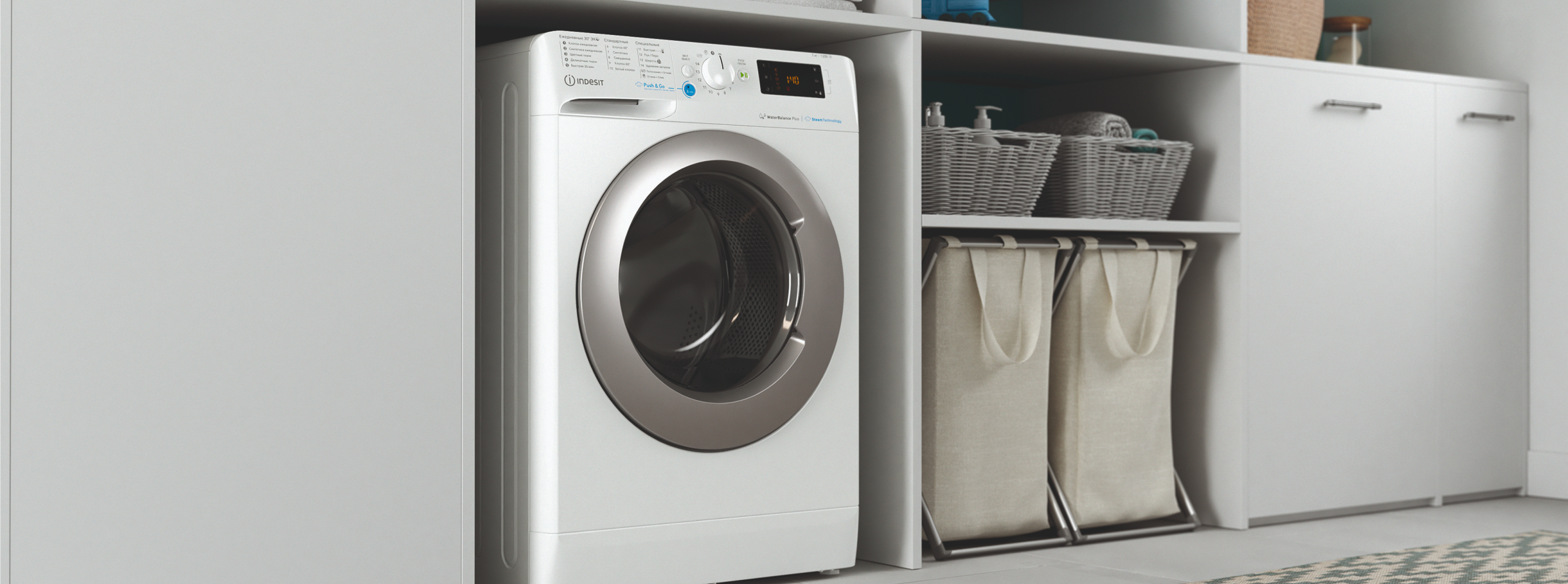 Обзор стиральной машины Indesit BWSE 71252X WSV RU