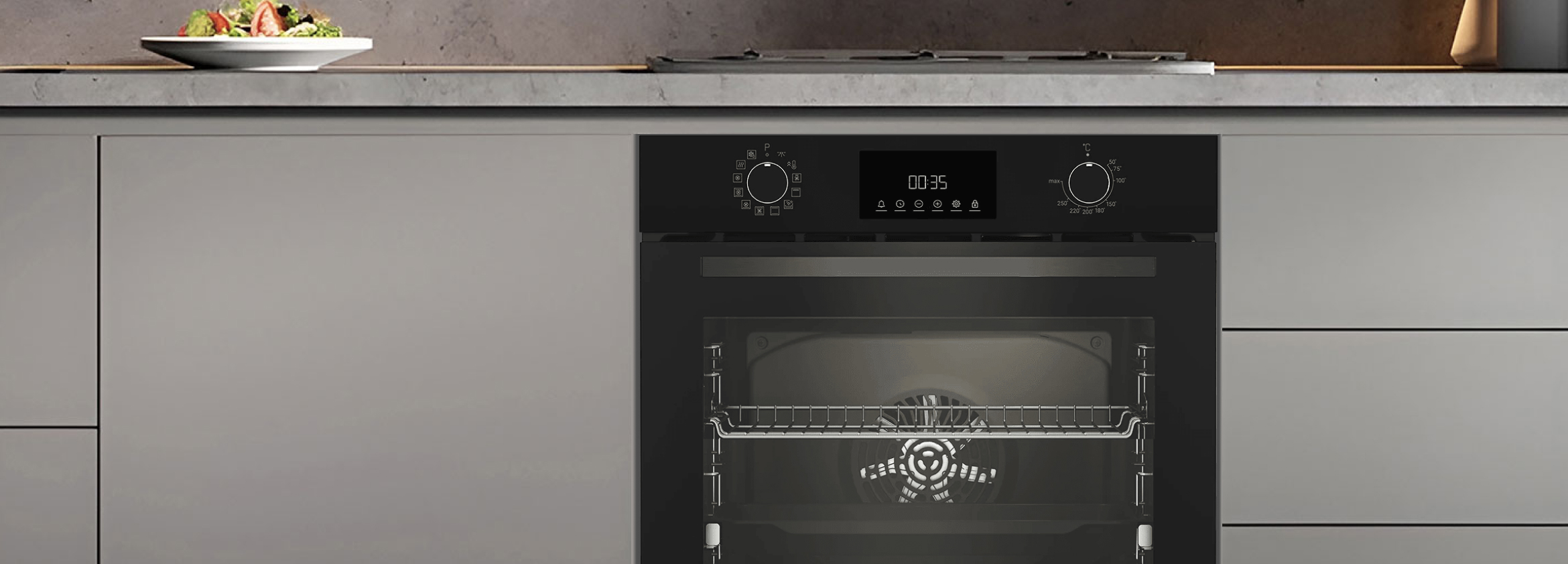 Обзор духового шкафа Indesit IBFTE 3841 J BL